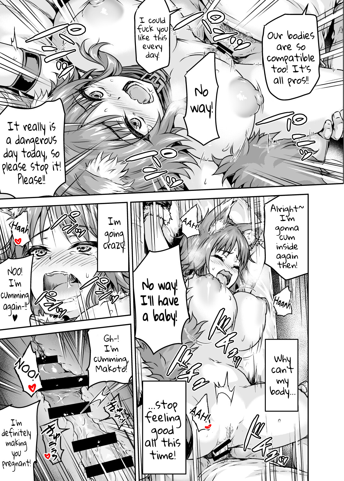 Hentai Manga Comic-Makoto Falls to Pleasure with a Bitch Contract-Read-18